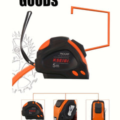 Heavy Duty Self Locking Steel Tape Measure Metric & Inch