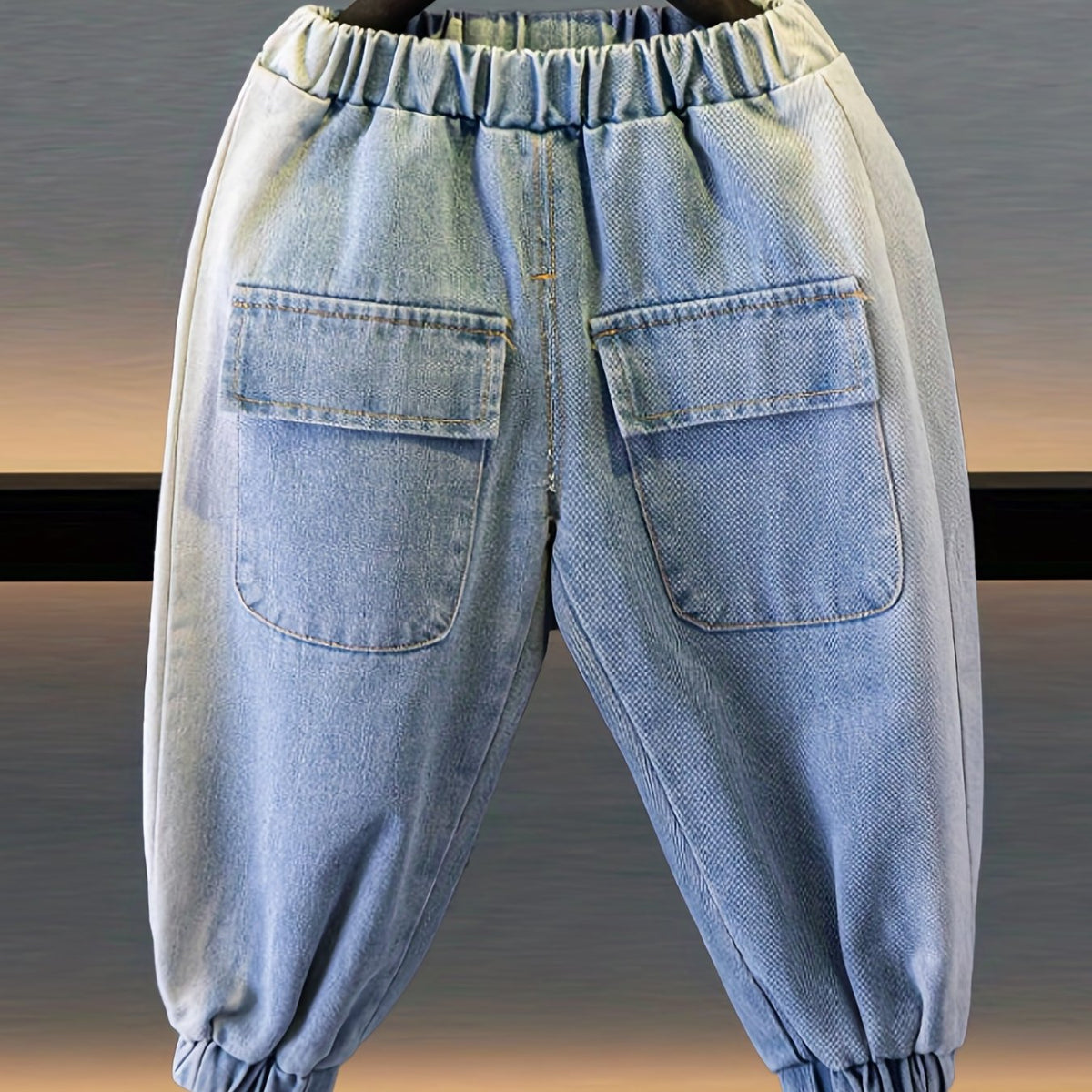 Boy's Gradient Denim Pants Spring Autumn