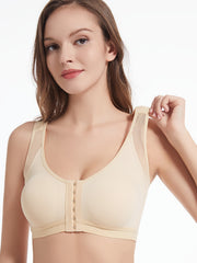 Front Buckle Sports Bra Breathable Adjustment Women's Lingerie