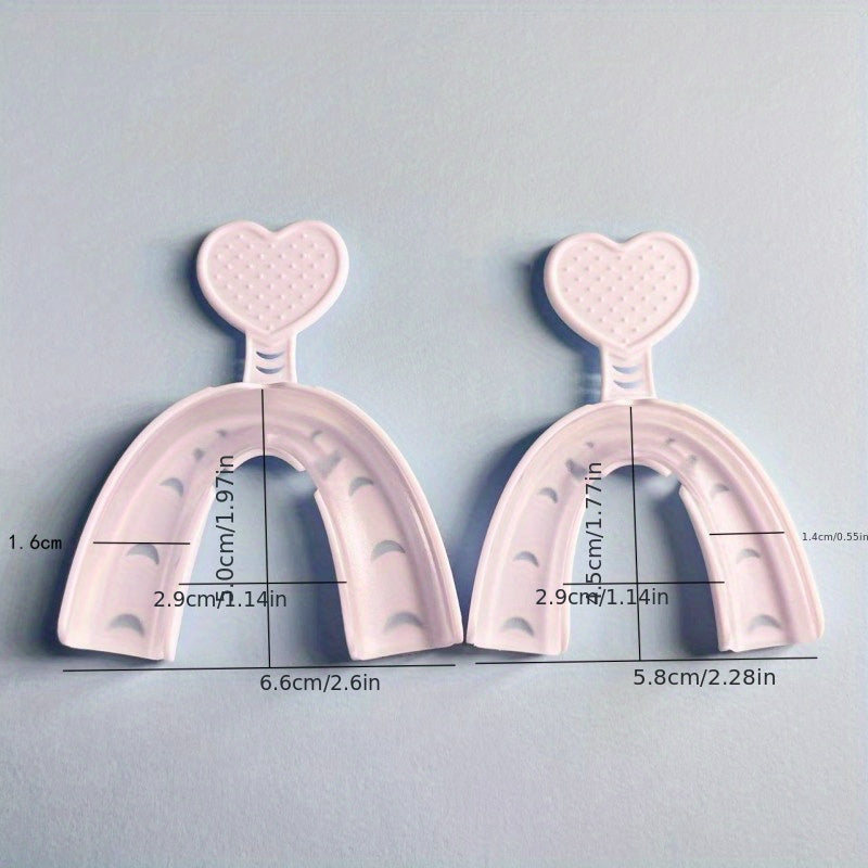 2pcs Denture Box Mouth Protection Reusable Unisex Molars Prevent Grinding