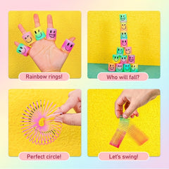 10pcs Mini Spring Party Birthday Party Gift Bags Classroom Prizes