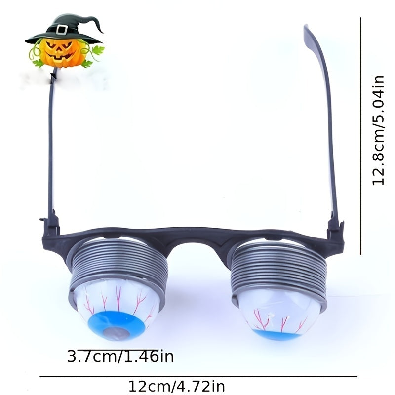 Halloween Horror Pop Eyes Glasses Funny Spring Glasses For Party