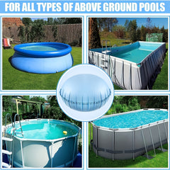 Winter Pool Air Pillows 2pcs 121 Dia Kit Ropes Ice Equalizer Support