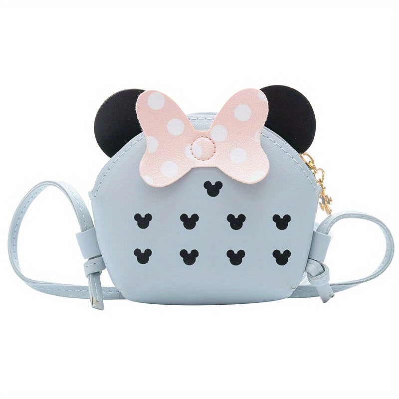 Cartoon Pattern Crossbody Bag Animal Coin Purse Small PU Princess Shoulder Bag