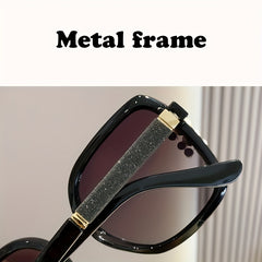 Geometric Frame Polarized Sunglasses for Stylish Look