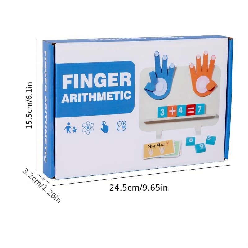 Wooden Hand Shaped Math Teaching Toys