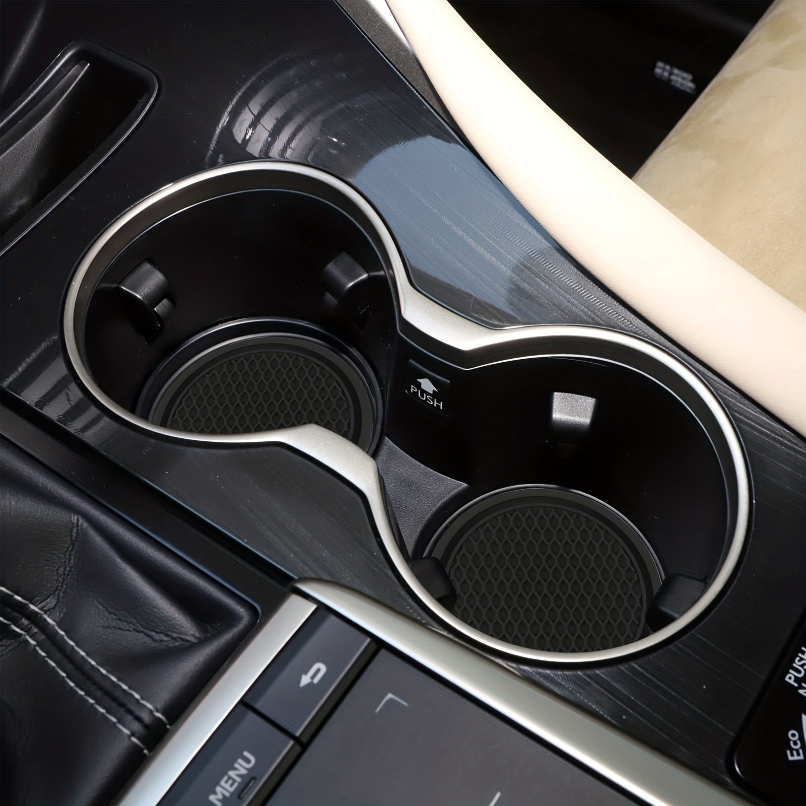 4pcs Car Cup Coaster Non Slip Cup Holders Car Interior Accessories