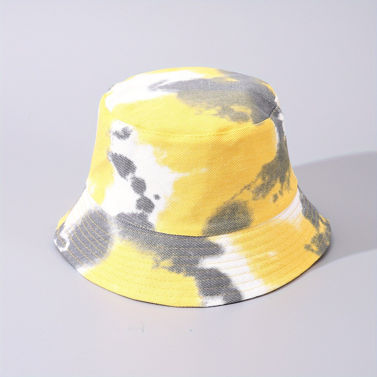 Mens Graffiti Fisherman Hat Painted Small Brim Sunshade Hat