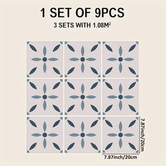 Ceramic Tile Stickers Waterproof Anti-slip Home Decoration