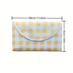 Waterproof Pocket Beach Blanket Lightweight Mat for Outdoor Picnic & Camping