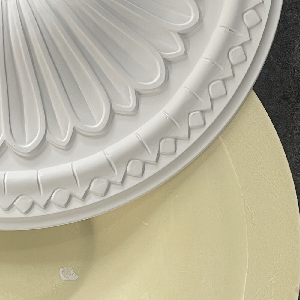 French Round Ceiling Style Decoration Lamp Plate