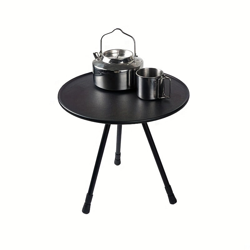 Portable Aluminum Folding Round Table for Outdoor Activities