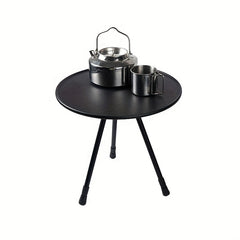 Portable Aluminum Folding Round Table for Outdoor Activities