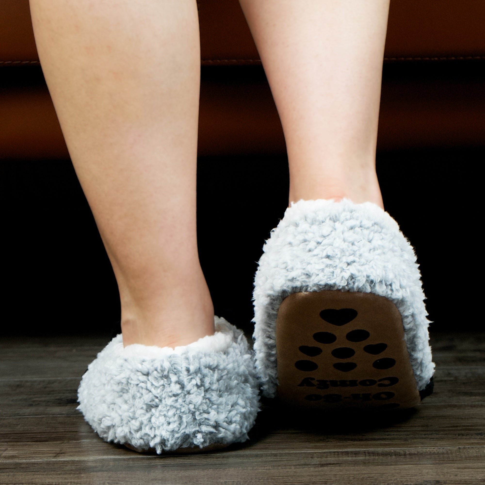 Women's Cartoon Cat Slippers Plush Lined Warm Home Slippers
