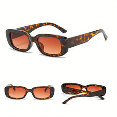 Square Sunglasses Retro Men's Sunglasses Street Shooting Men's Sunglasses
