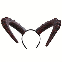 Girls Halloween Devil Horn Headband Masquerade Party Prop