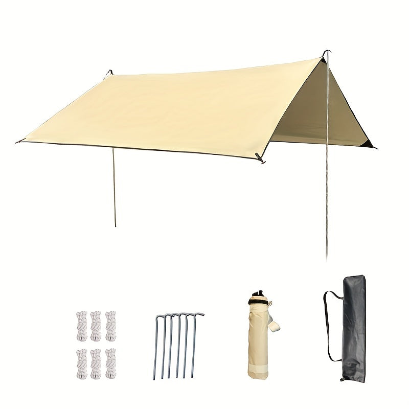 Portable Camping Shelter Waterproof Lightweight Sun Shade Rain Fly Tent