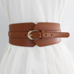 Women's Ultra Wide Elastic Waist Belt Adjustable Girdle