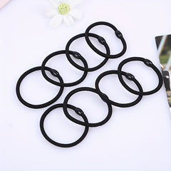 10pcs Beaded Hair Tie Elastic Ponytail Holder Hair Accessories