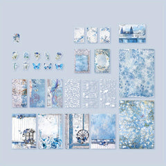 40 Sheets Mood Collector Series Mixed Material Journal DIY Decoration