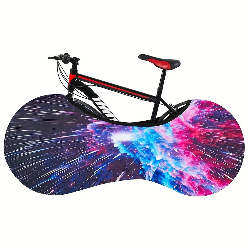 Elastic Bicycle Wheel Cover Dust-proof Outdoor And Indoor Storage Bag