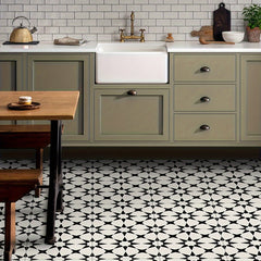 9pcs Flower Brick Stickers Waterproof Non-slip Home Decoration