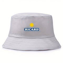 Sun Printed Bucket Hat Cotton Lightweight Sunshade Fisherman Cap