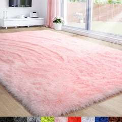 Plush Fabric Floor Mat Area Rug Carpet 200x280cm