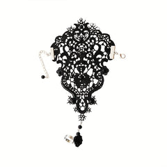 Vintage Lace Fingerless Glove for Baroque Bridal Wedding Dress