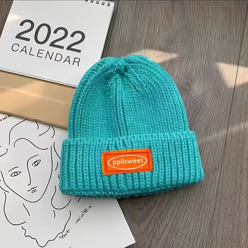 Winter Woolen Beanie Hats For Women Warm Knitted Hats For Her