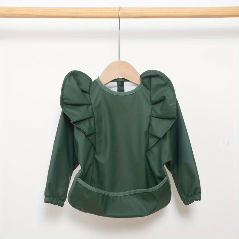 Angel Wings Waterproof Bib for Stylish Baby Girls