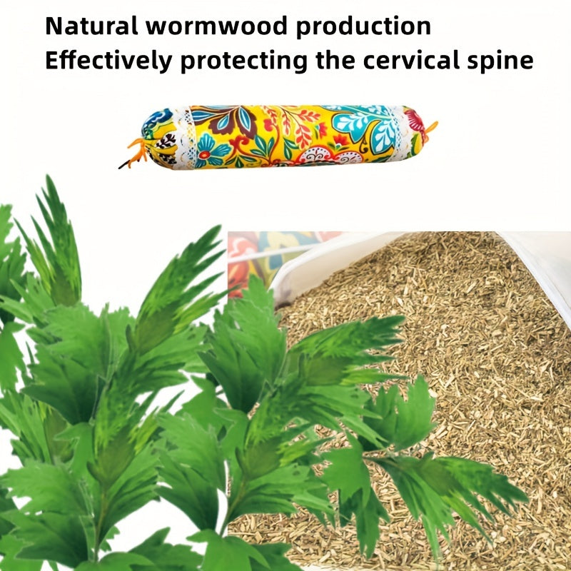Wormwood Neck Pillow for Spine Massage