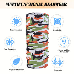 Ice Silk Cycling Mask Windproof Sunscreen Neck Gaiter