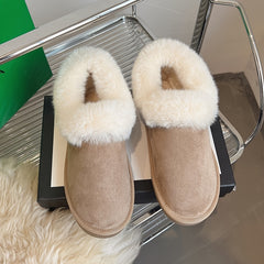 Women's Faux Fur Lined Ankle Boots Winter Snow Boots