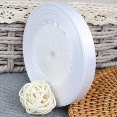 25 Yards 10mm Satin Ribbons Crafts Bow Gift Wrap Wedding Christmas Decor