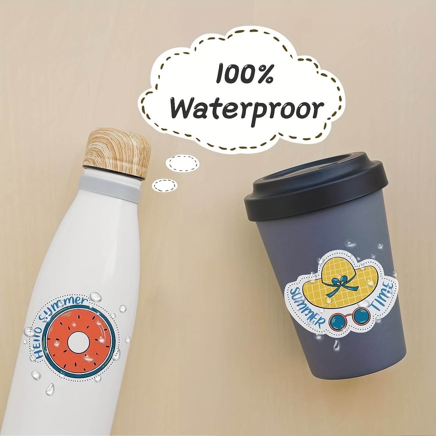 50 Sheets Printable Vinyl Glossy Self Adhesive Waterproof D