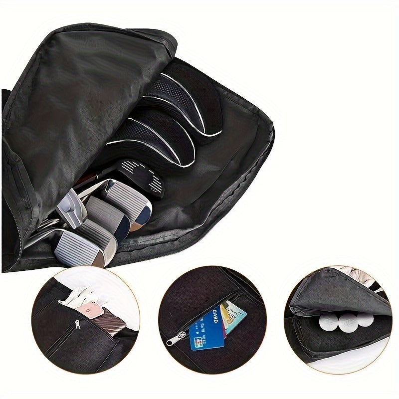 Foldable Golf Club Bag Lightweight Portable Golf Club Holder