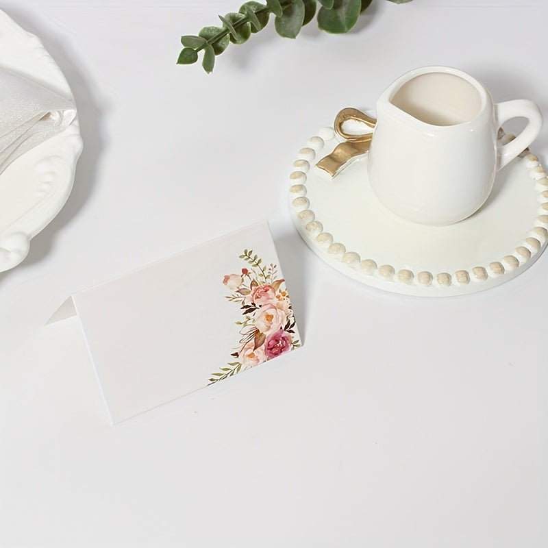 10pcs Wedding Table Name Cards Banquet Seat Cards