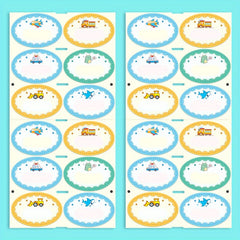 Personalized Ironing Labels for Clothes - 48pcs, Machine Washable