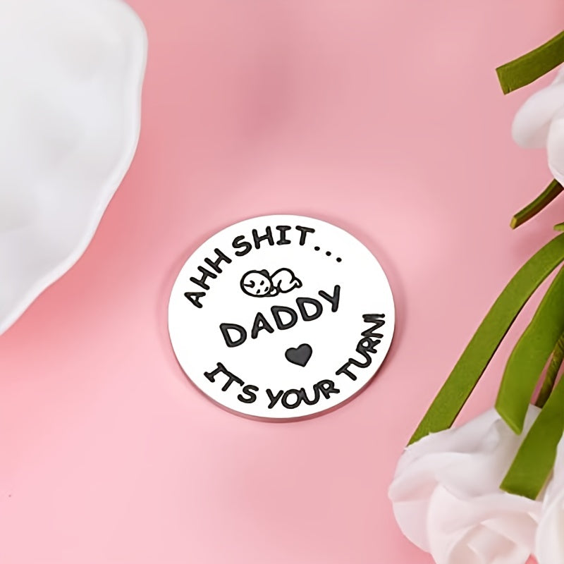 Double Sided Decision Coins for Parents - Perfect Gift for Dad Mom Husband Wife