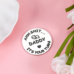 Double Sided Decision Coins for Parents - Perfect Gift for Dad Mom Husband Wife
