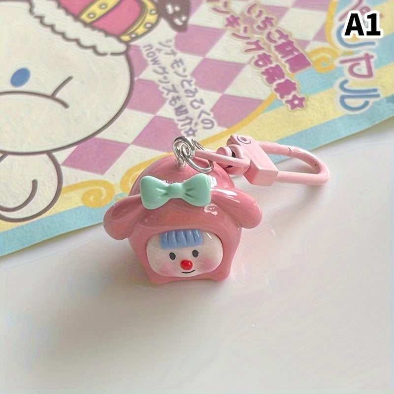 Cartoon Doll Keychain Bag Backpack Pendant Ornament