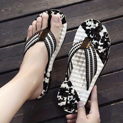 Men's Camo Non Slip Flip Flops Quick Dry Thong Sandals