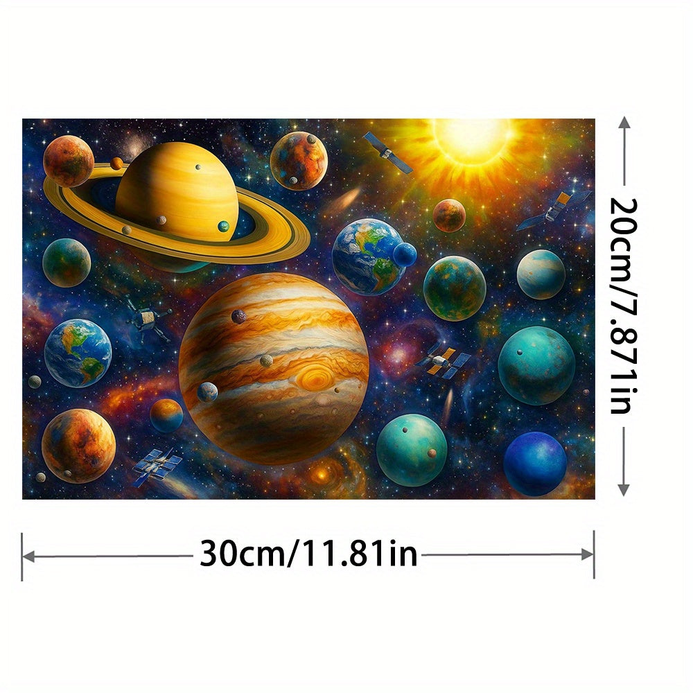 Space Themed 5D Diamond Painting Kit for Adults