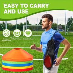 1pc Football Disc Cones Agility Soccer Cones Training Equipment