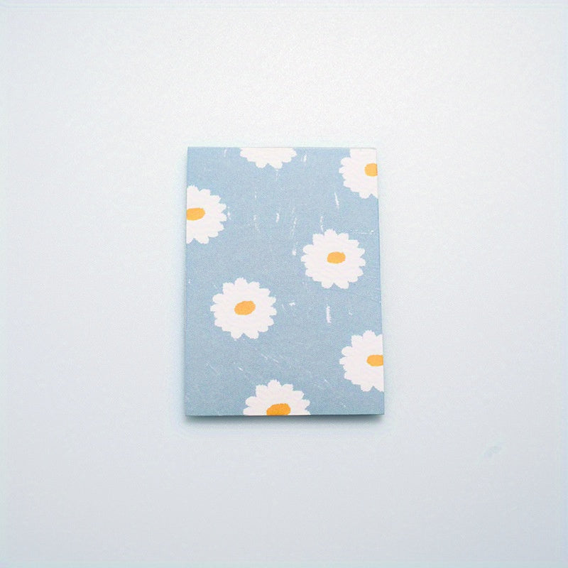 30 Pages Mini Stickers Small Flowers Easy Carrying Office Student Notebook
