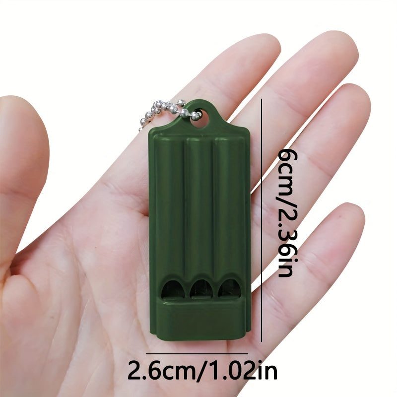 Portable Survival Whistle High Decibel Keychain