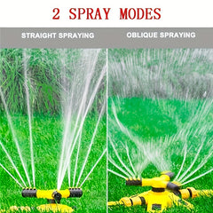 360 Rotating Lawn Sprinkler for Large Garden Area