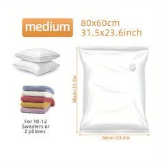 1pc Vacuum Storage Bags Moisture Mildew & Dust Proof Protection
