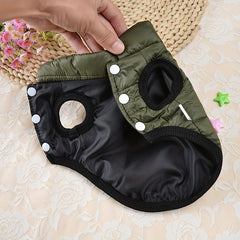 Pet Dog Vest Jacket Cold Weather Coats Small Medium Dogs Cats